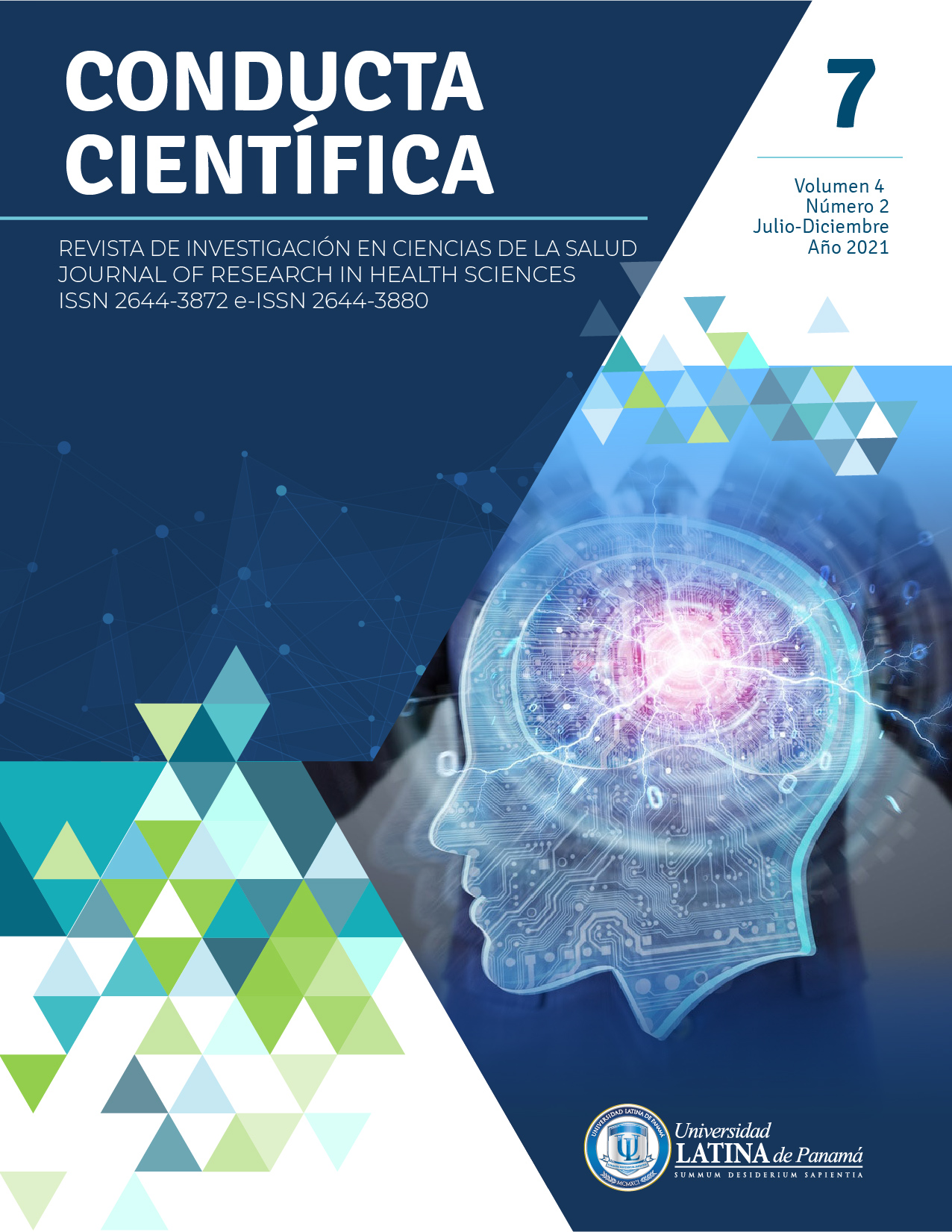 Vol. 4 Núm. 2 (2021): Conducta Científica/ Scientific Behavior. Revista de  Investigación en Ciencias de la Salud / Journal of Research in Health  Sciences | Conducta Científica